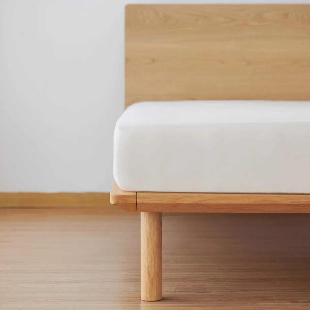 4 pieds en bois naturel 26cm