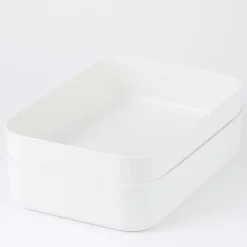 Bac en polyéthylène souple L25.5X P36X H8cm