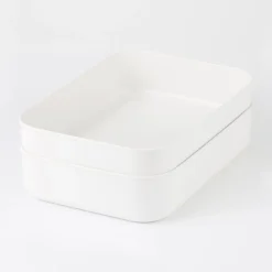 Bac en polyéthylène souple L25.5X P36X H8cm