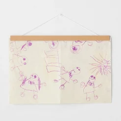 Barre aimantée pour poster L