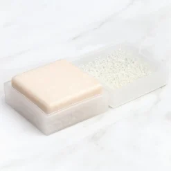Barre nettoyante visage hydratante vegan format voyage