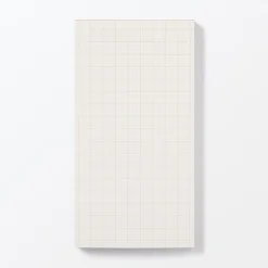 Bloc-notes coloré à grille, Grand