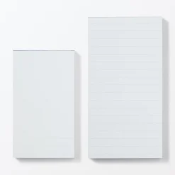 Bloc-notes coloré à lignes horizontales, Grand