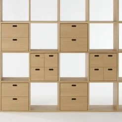 Bloc‐tiroir en chêne ‐ 2 tiroirs (Dont Eco‐part. 0,82 €)