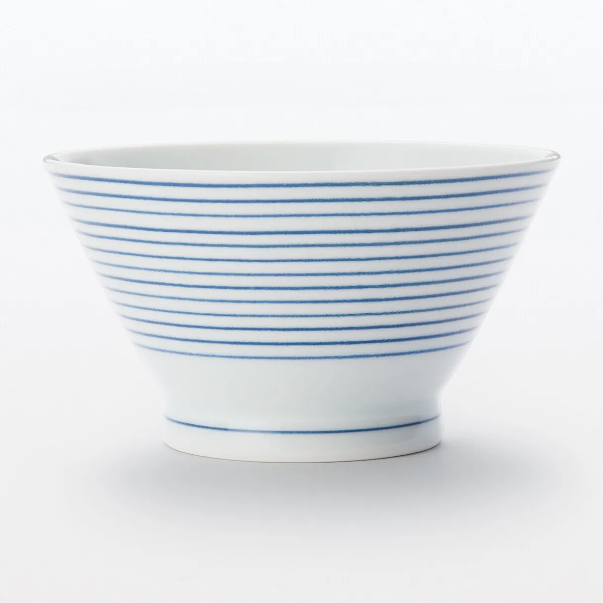 Bol à riz en porcelaine Hasami ‐ Motif rayures, Petite