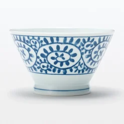 Bol à riz en porcelaine Hasami - Motif arabesque, Grande