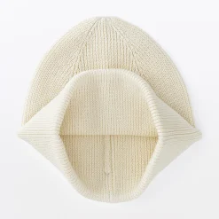 Bonnet en coton et soie