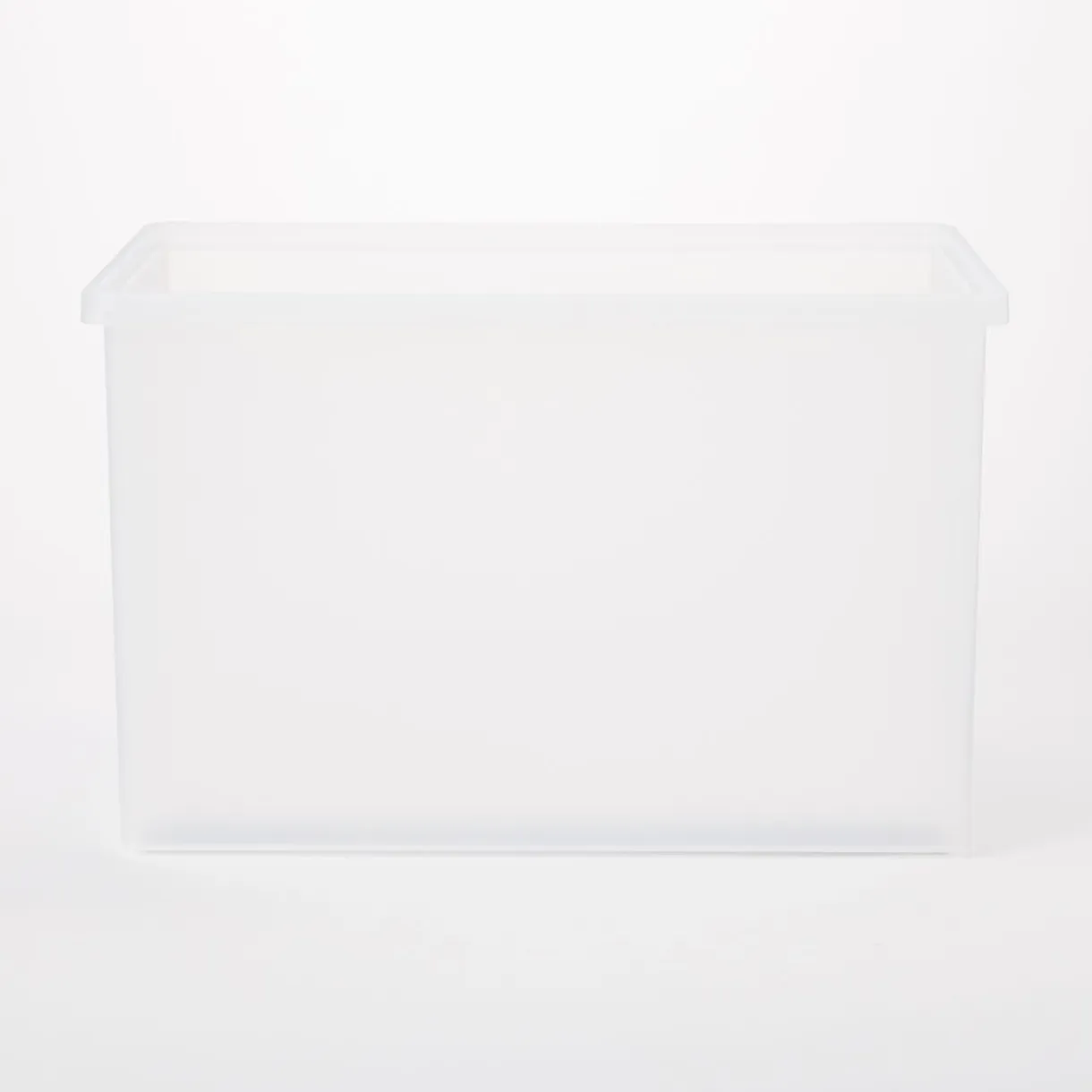 Boîte de rangement ouverte en PP ‐ 50.5cm L