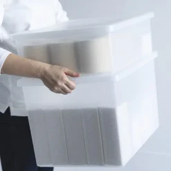 Boîte de rangement ouverte en PP ‐ 50.5cm L