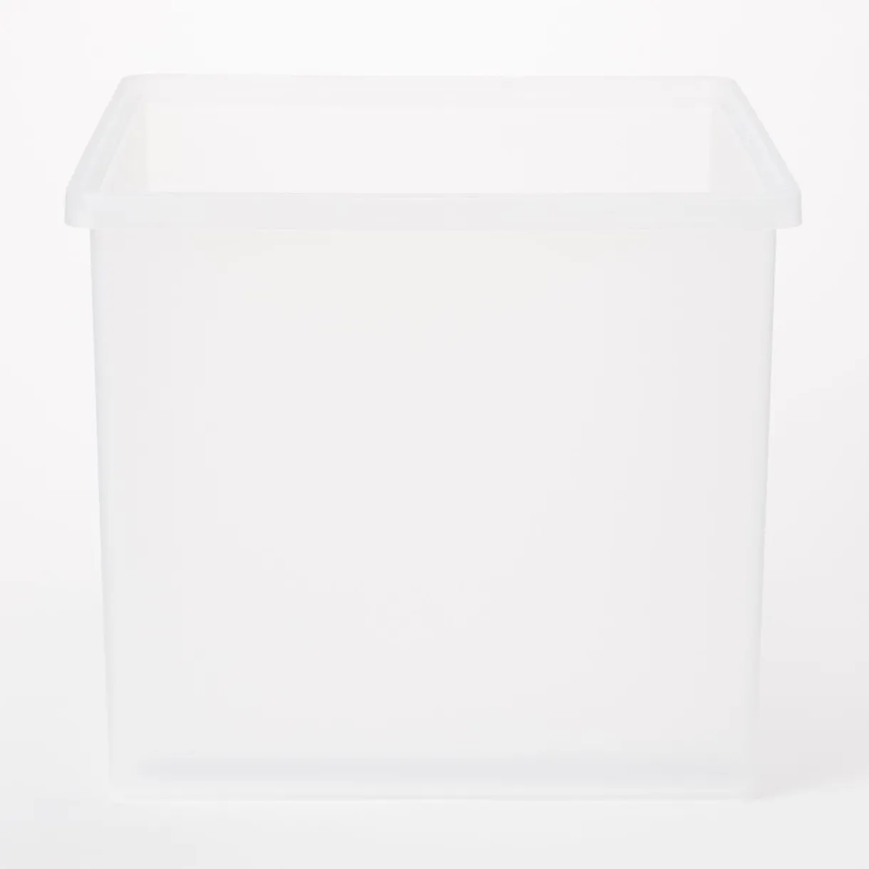 Boîte de rangement ouverte en PP ‐ 50.5cm L