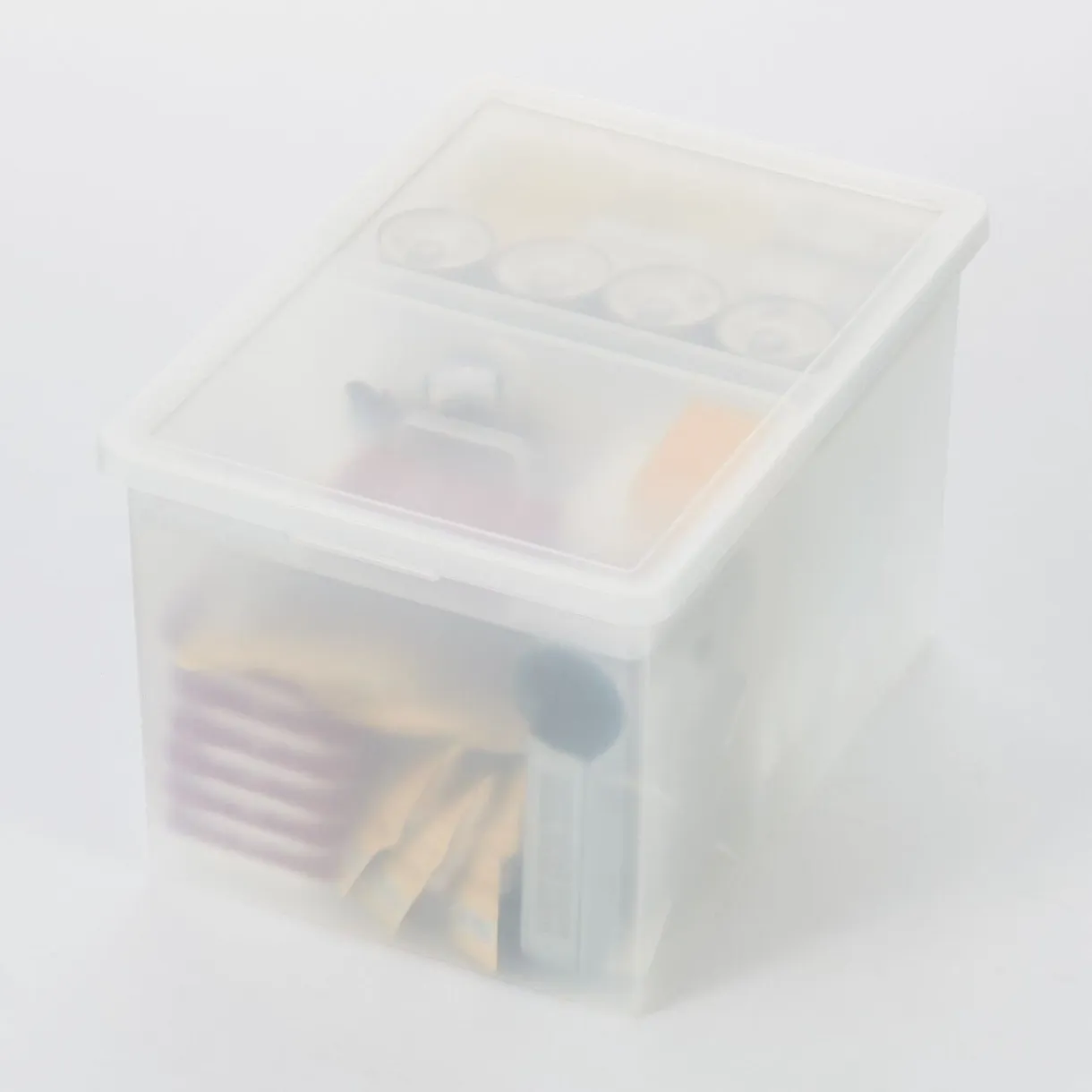 Boîte de rangement ouverte en PP ‐ 50.5cm L