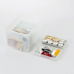 Boîte de rangement ouverte en PP ‐ 50.5cm L