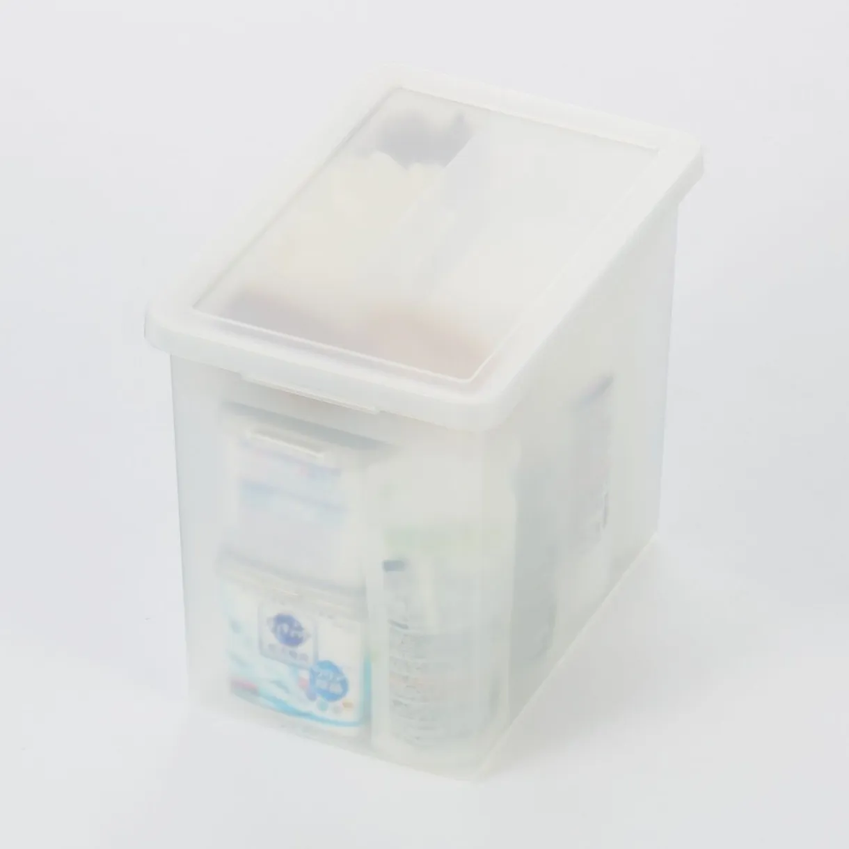 Boîte de rangement ouverte en PP ‐ 25cm L