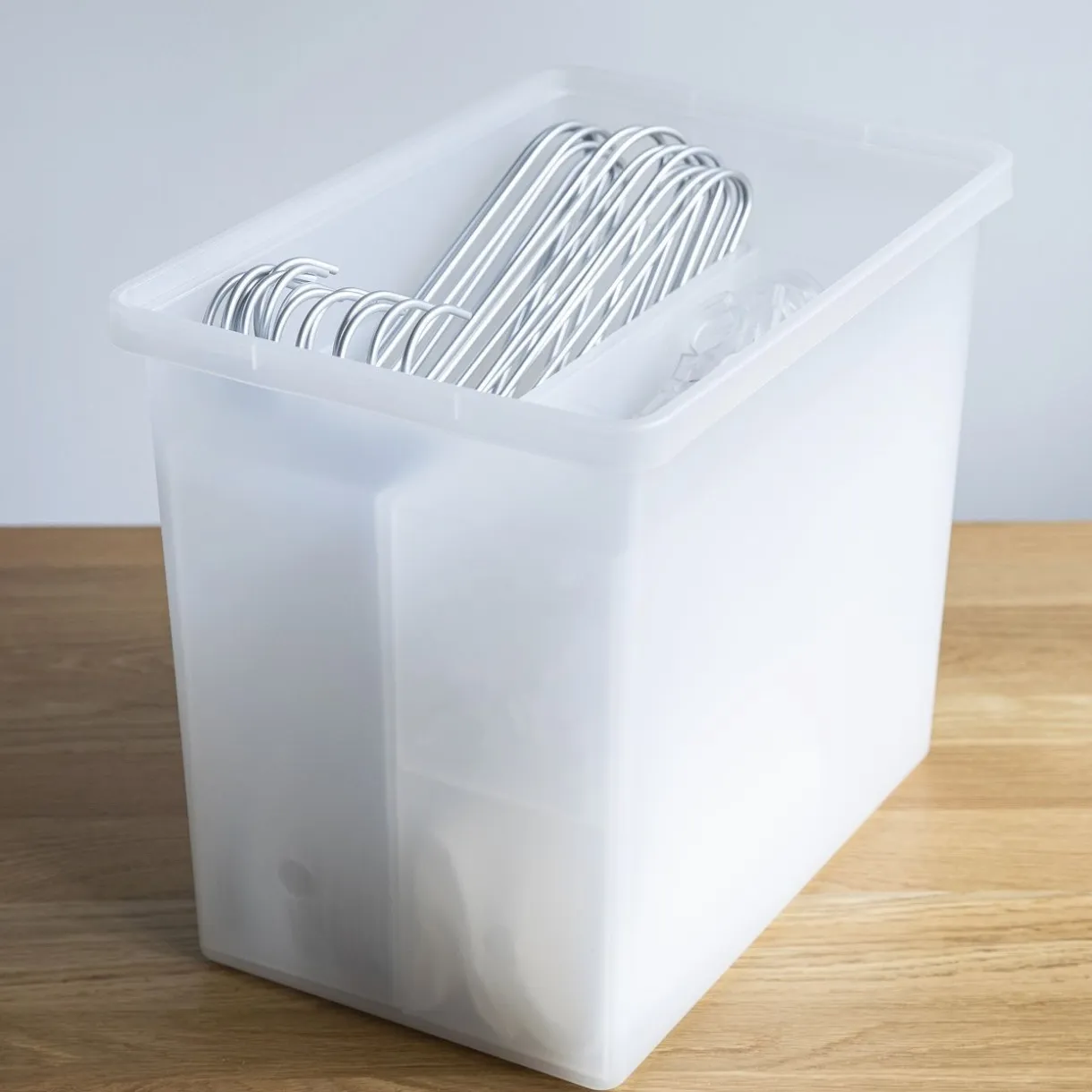 Boîte de rangement ouverte en PP ‐ 25cm L