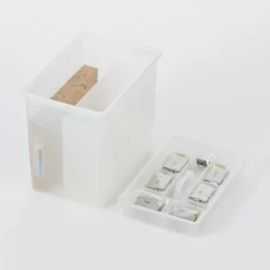 Boîte de rangement ouverte en PP ‐ 25cm L