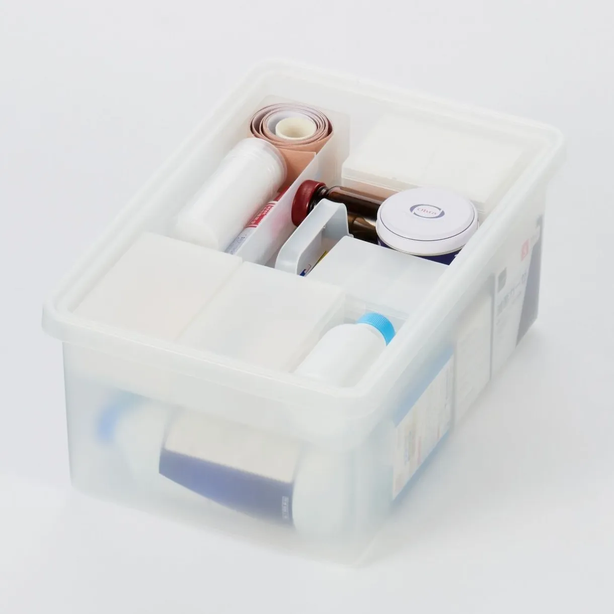 Boîte de rangement ouverte en PP ‐ 25cm S