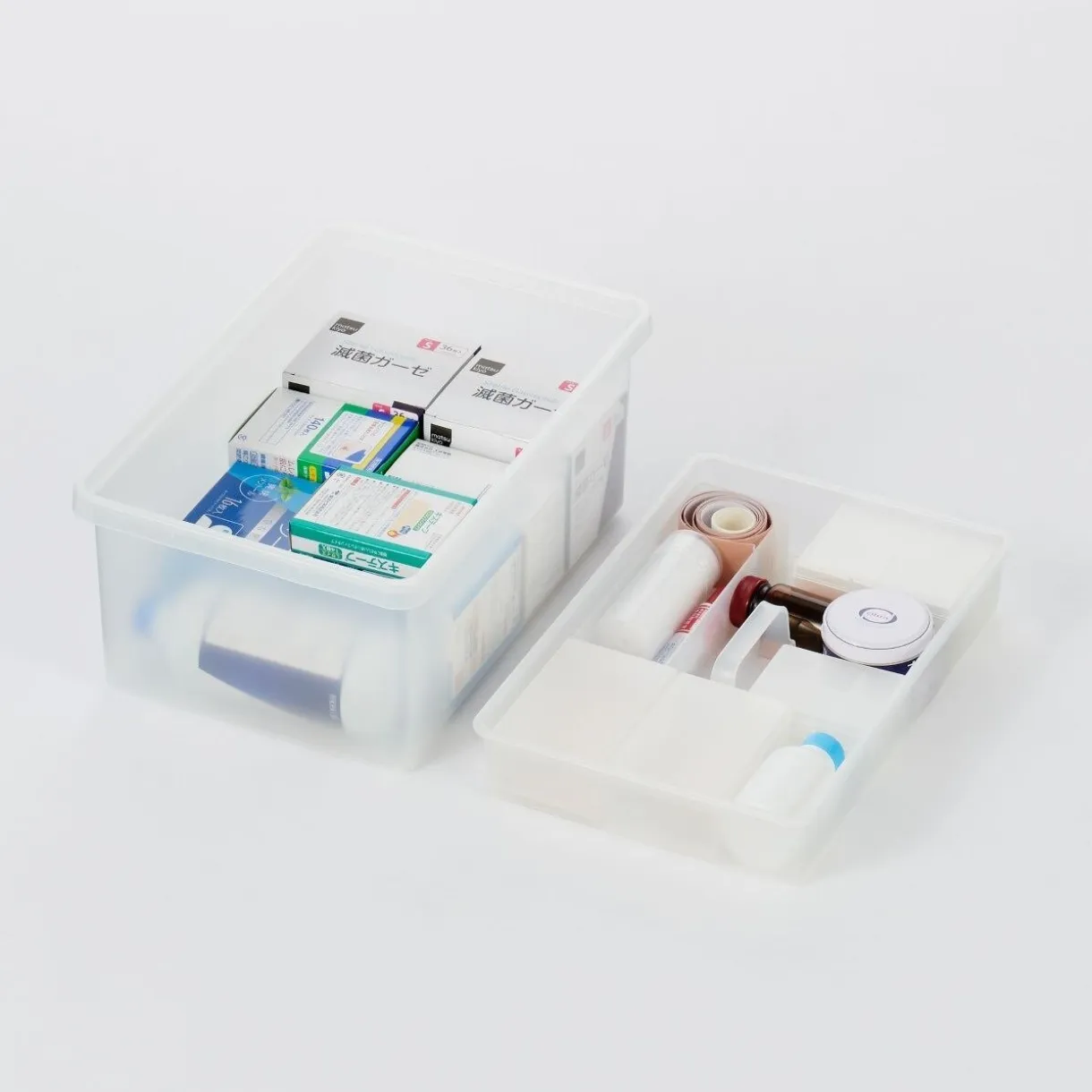 Boîte de rangement ouverte en PP ‐ 25cm S