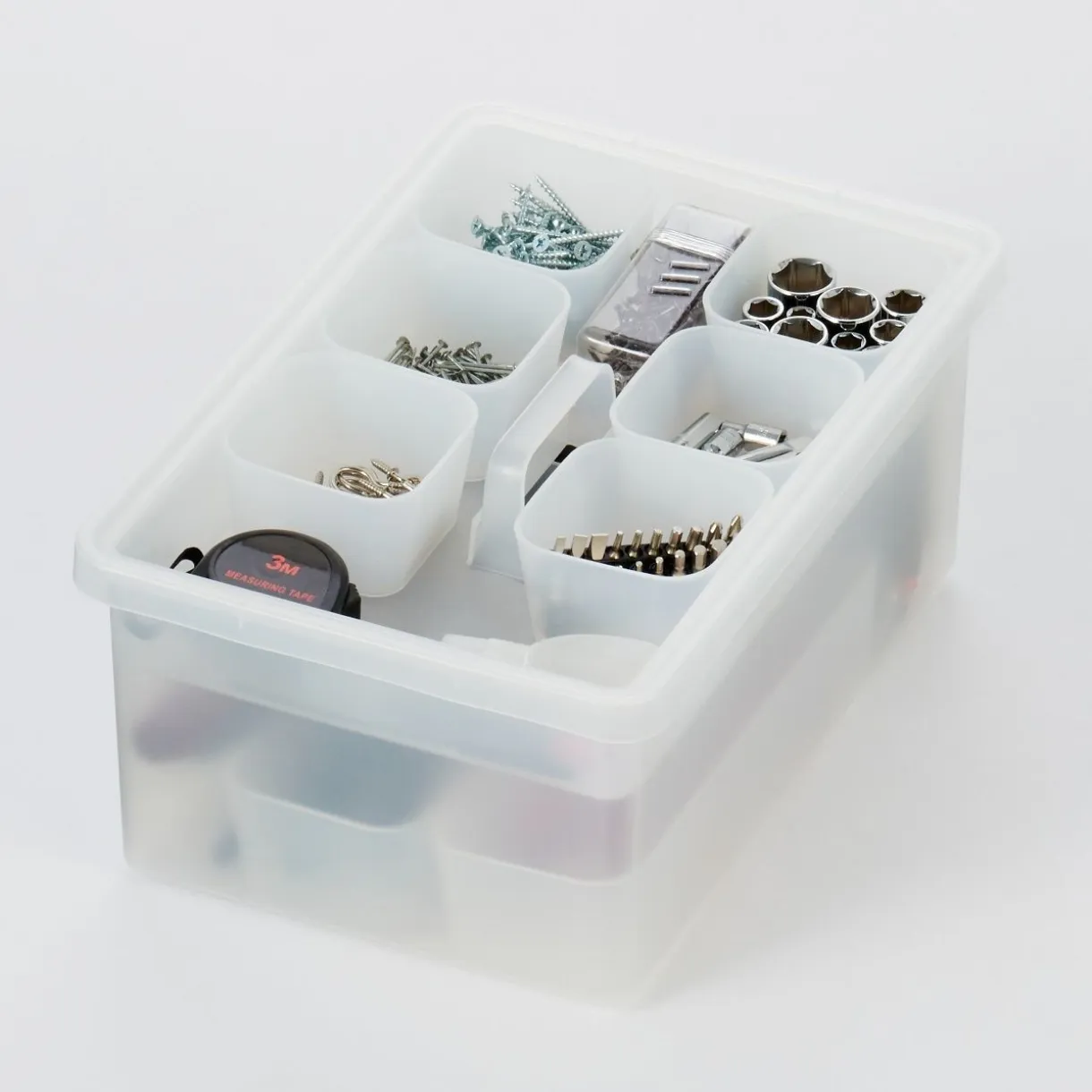 Boîte de rangement ouverte en PP ‐ 25cm S