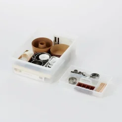 Boîte de rangement ouverte en PP ‐ 50.5cm S