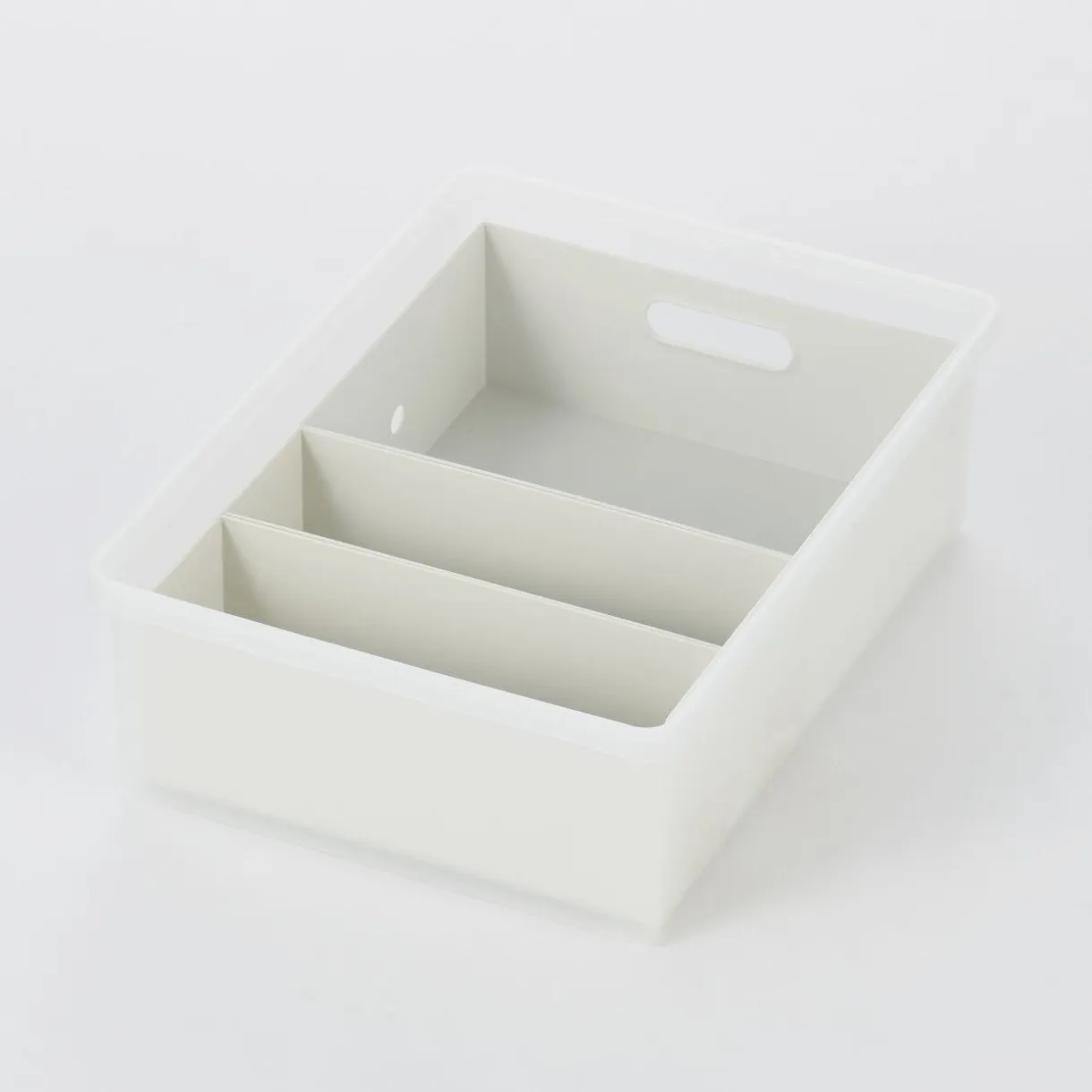 Boîte de rangement ouverte en PP ‐ 50.5cm S