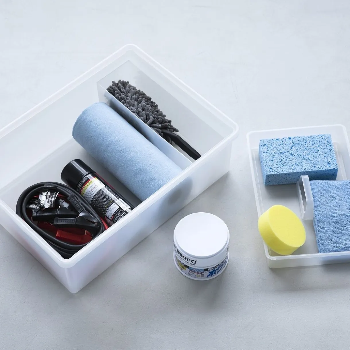 Boîte de rangement ouverte en PP ‐ 50.5cm S