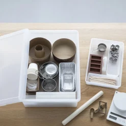 Boîte de rangement ouverte en PP ‐ 50.5cm S