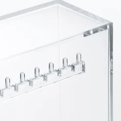 Boîte en acrylique pour colliers et boucles d'oreilles L17.5X P8.8X H25cm