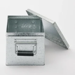 Boîte en métal galvanisé L19X P29X H16cm