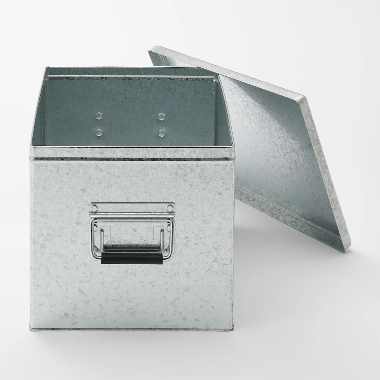 Boîte en métal galvanisé L26X P37X H24cm