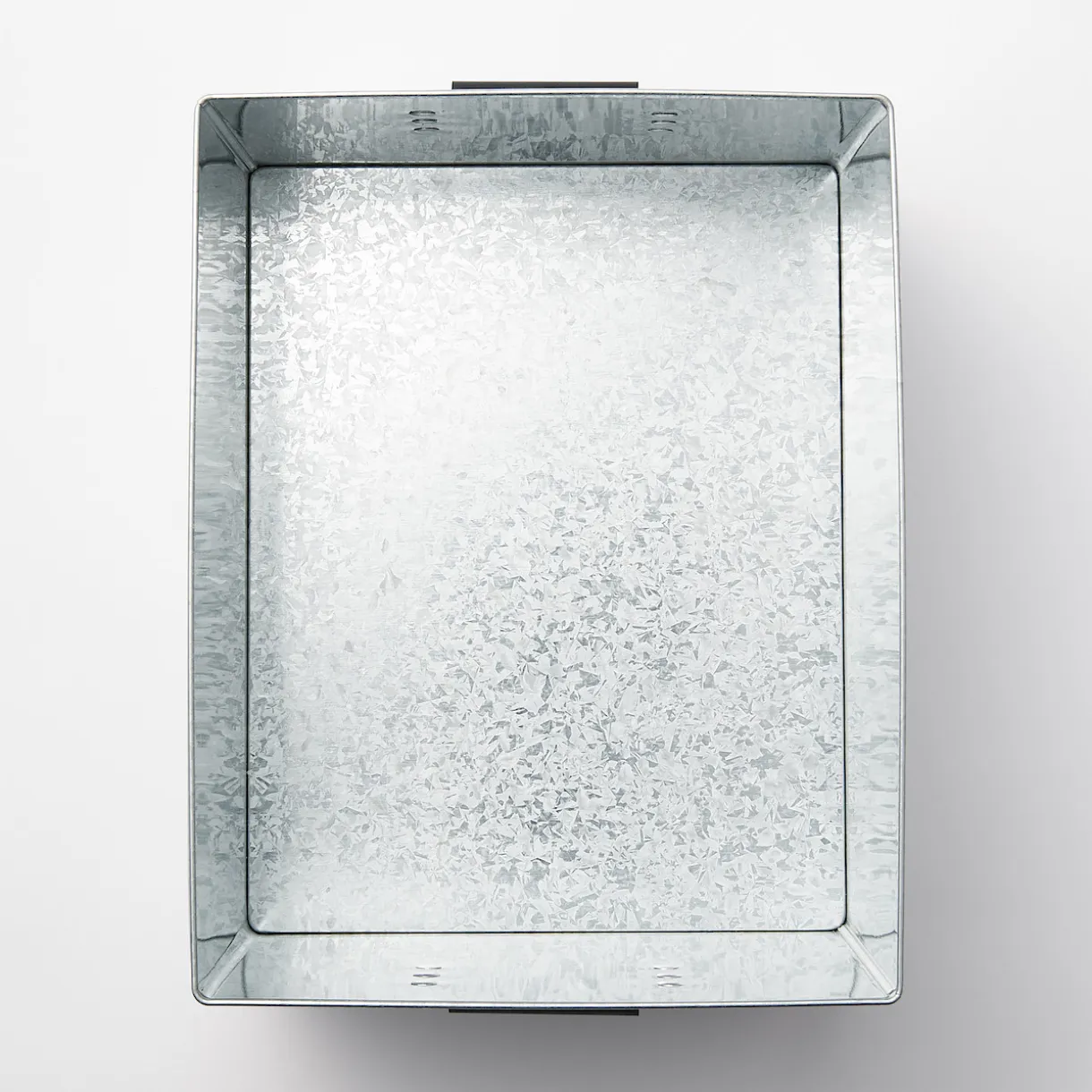 Boîte en métal galvanisé L26X P37X H24cm