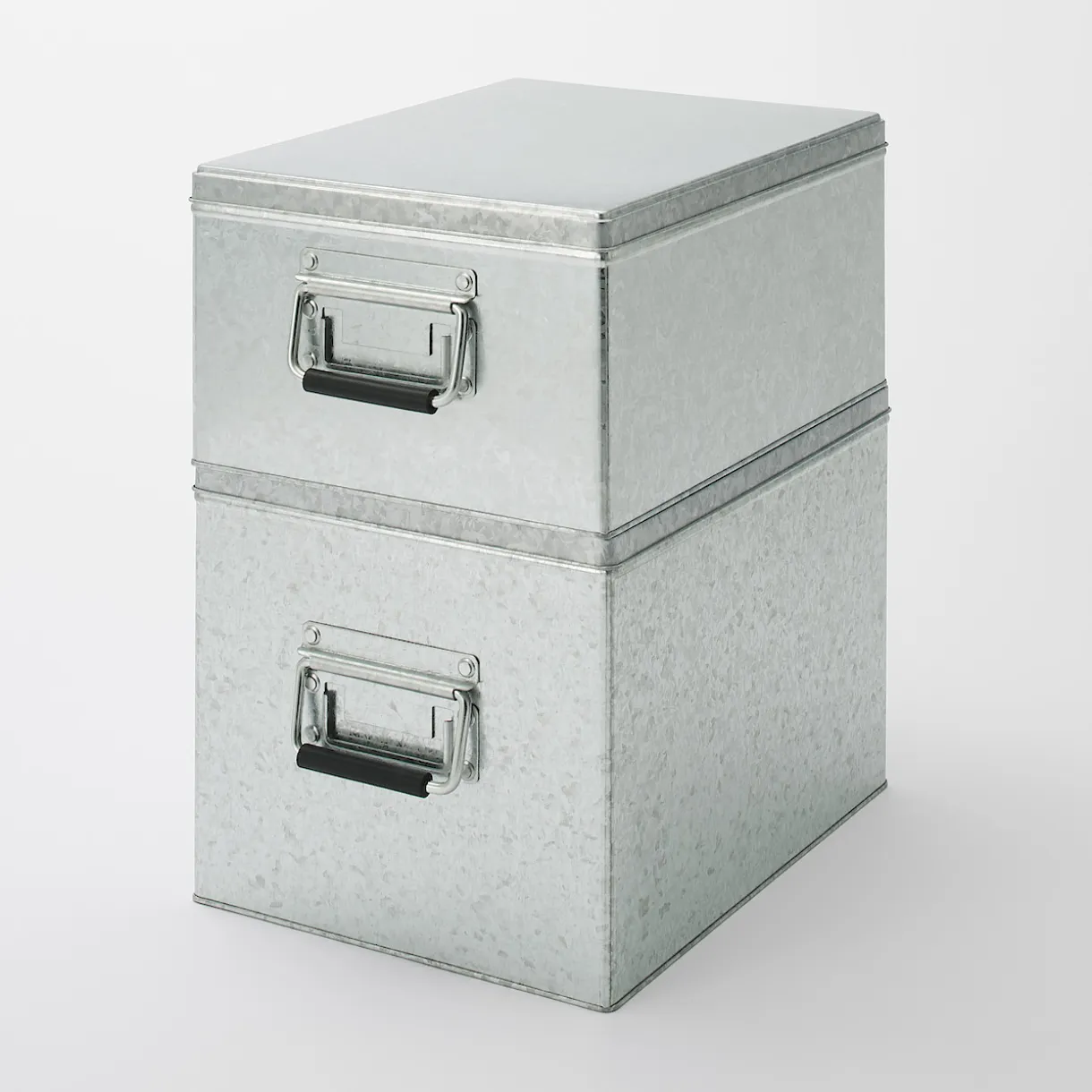 Boîte en métal galvanisé L26X P37X H24cm