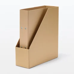 Boîtes archives biais A4 en kraft (Lot de 5)