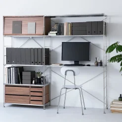 Boîtes archives biais A4 en kraft (Lot de 5)