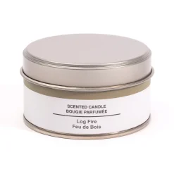 Bougie Métal  ‐ Feu de bois