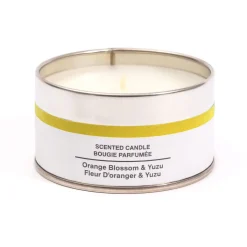 Bougie Métal ‐ Fleur d'oranger et yuzu