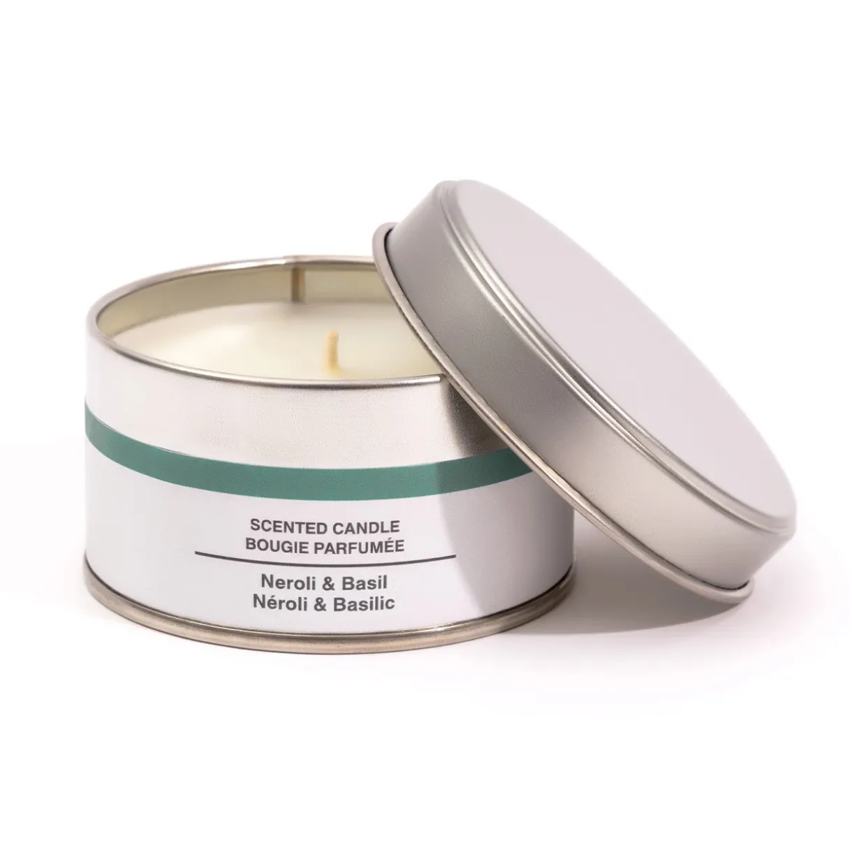 Bougie Métal ‐ Néroli et Basilic