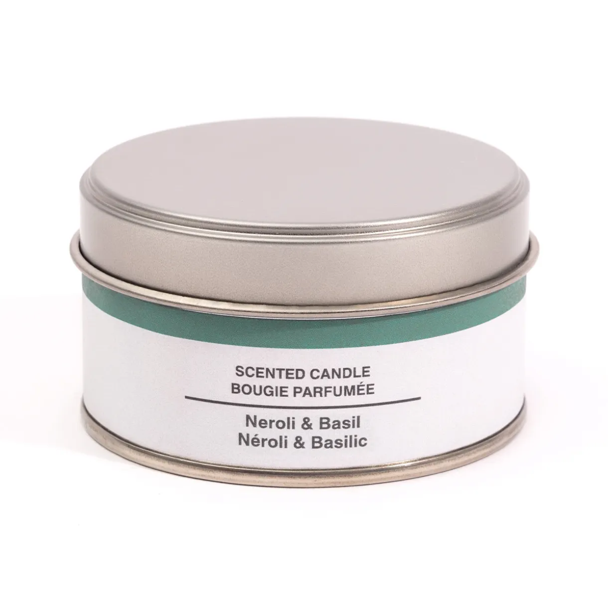 Bougie Métal ‐ Néroli et Basilic
