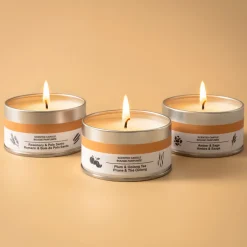 Bougie Métal ‐ Romarin et palo santo