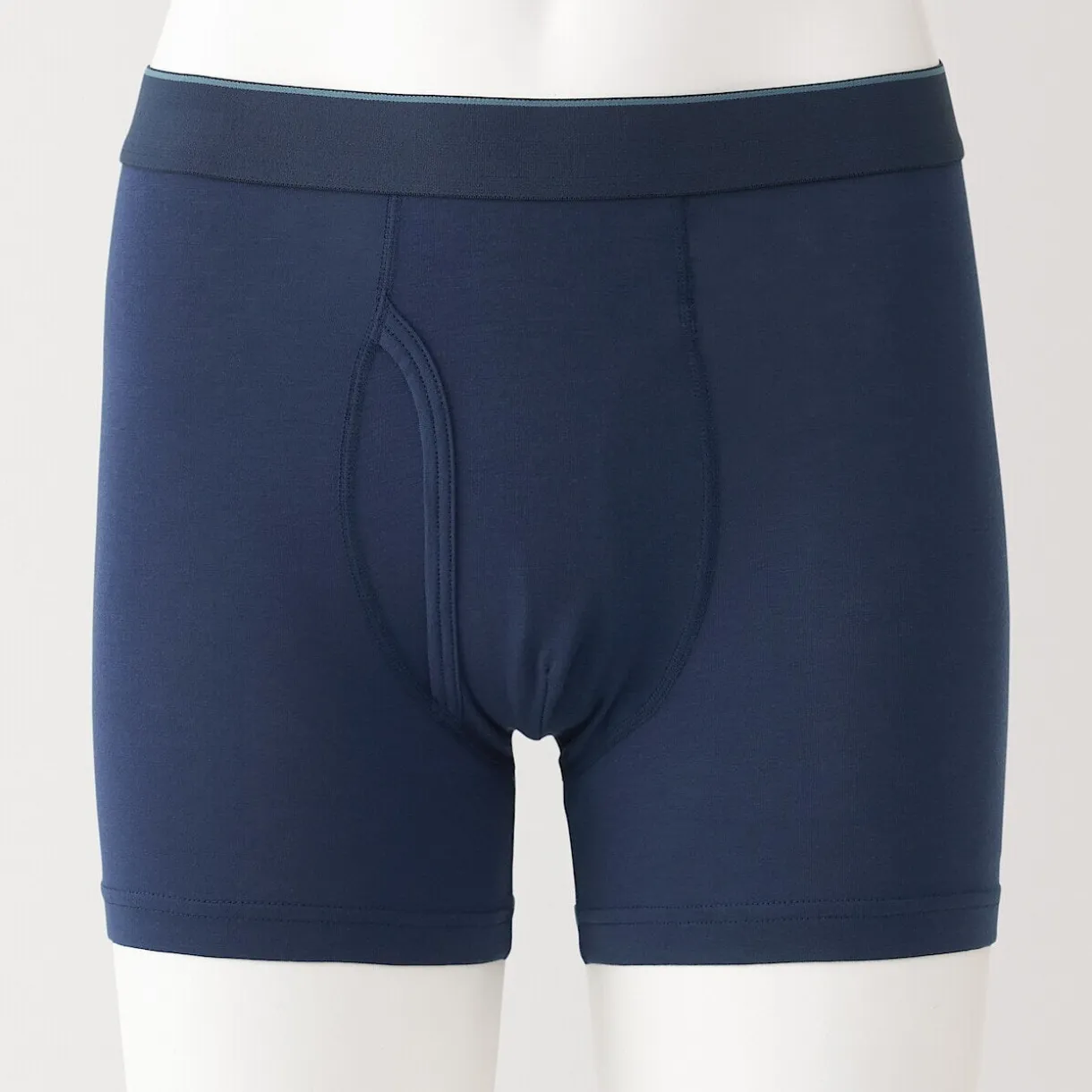 Boxer avec ouverture frontale en lyocell pour homme.