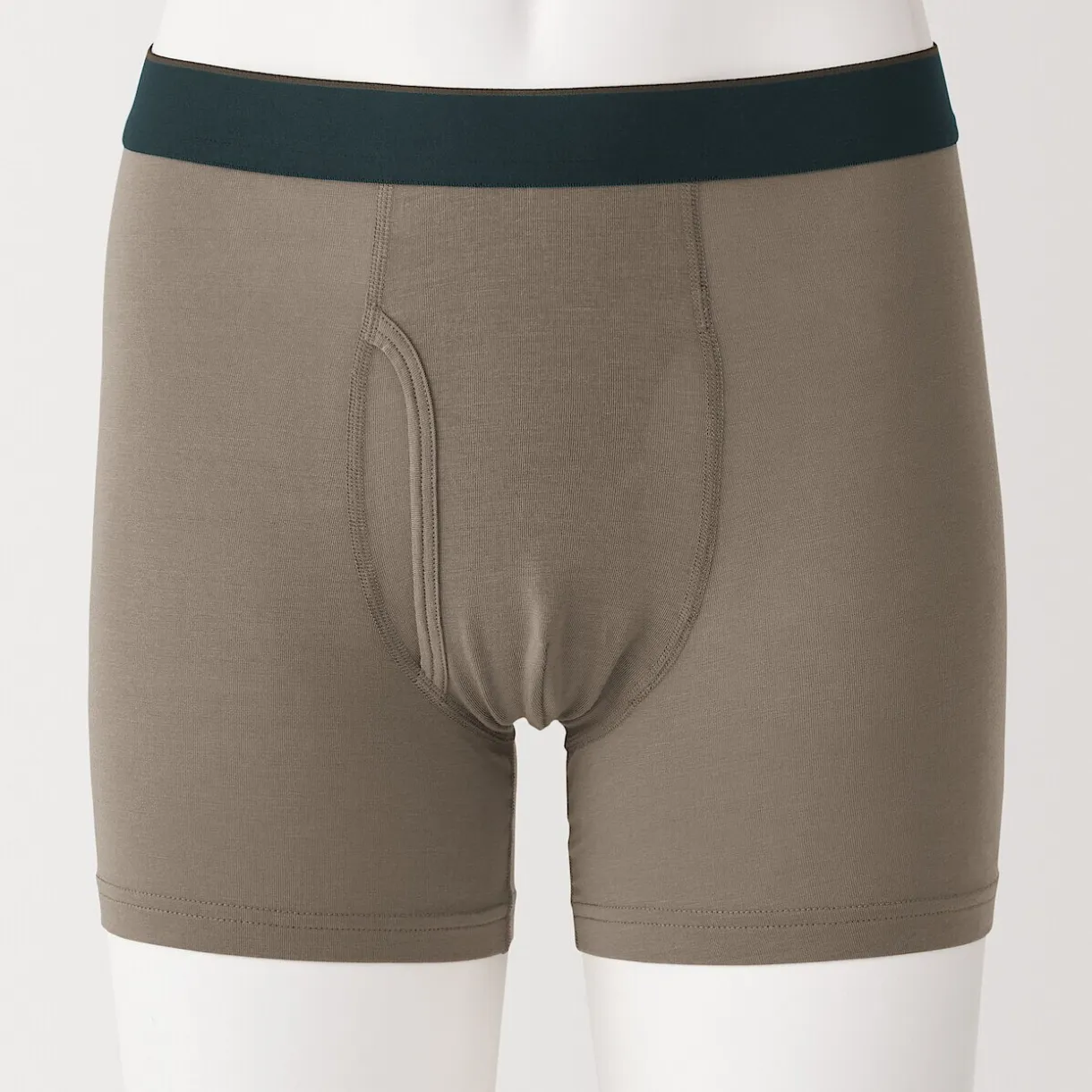 Boxer avec ouverture frontale en lyocell pour homme.