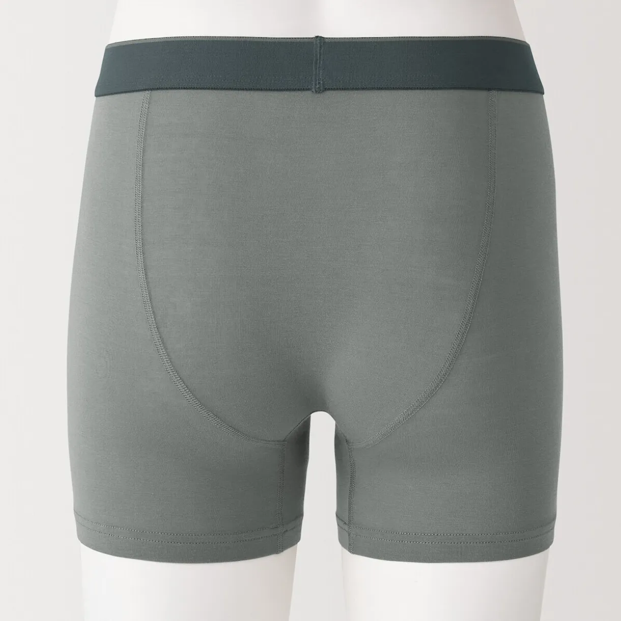 Boxer avec ouverture frontale en lyocell pour homme.