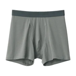 Boxer avec ouverture frontale en lyocell pour homme