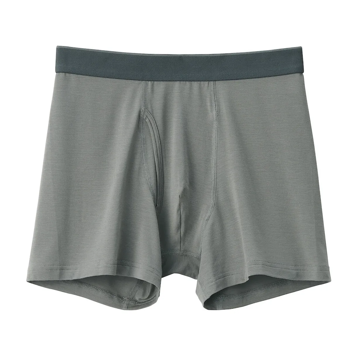 Boxer avec ouverture frontale en lyocell pour homme