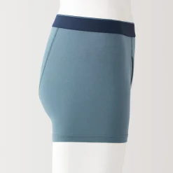 Boxer avec ouverture frontale en lyocell.