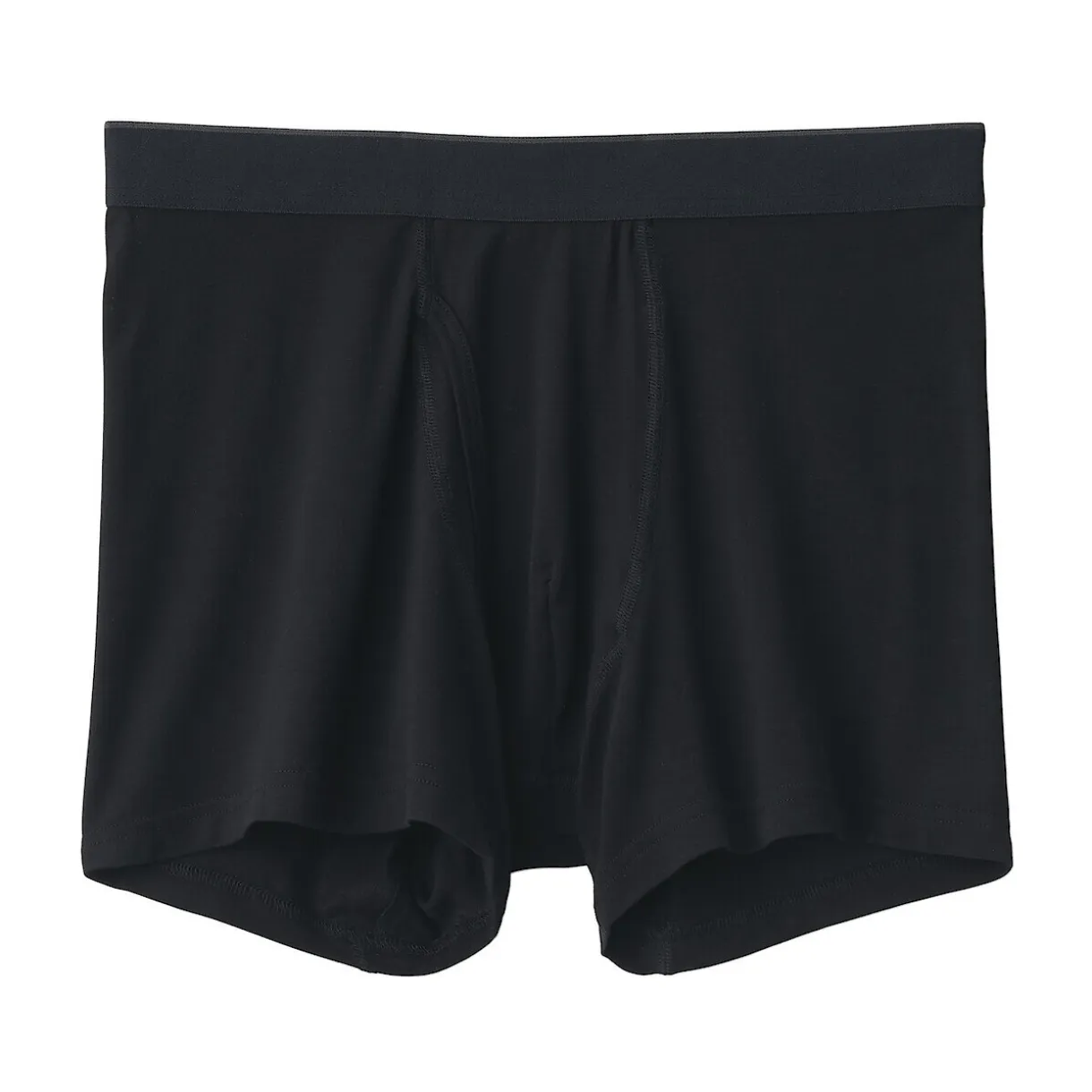 Boxer avec ouverture frontale en lyocell.