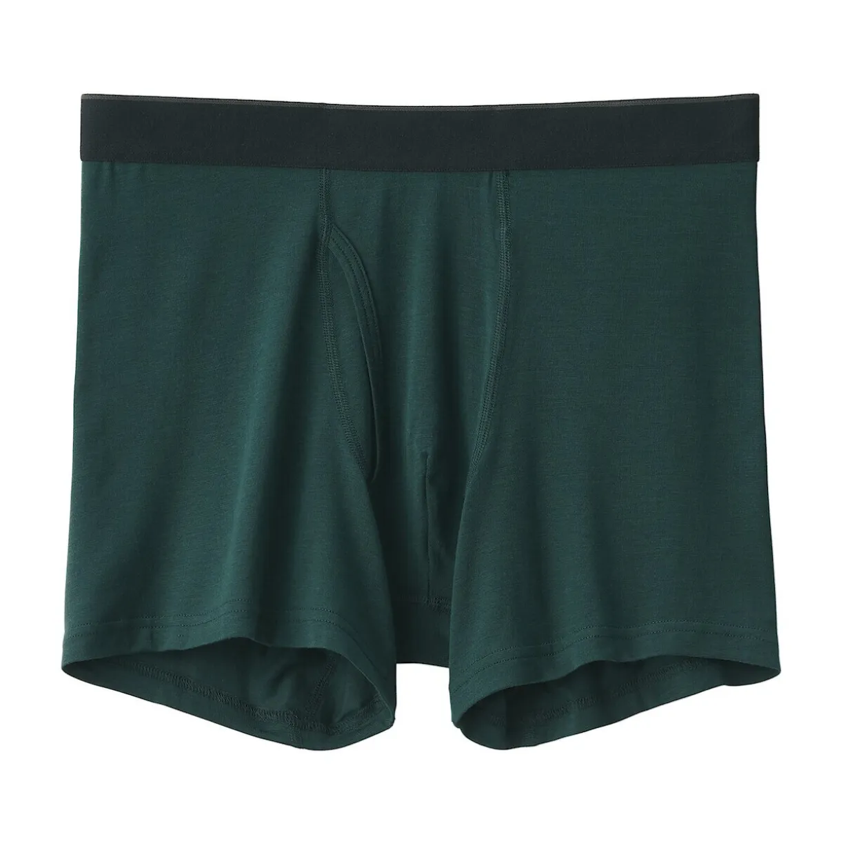 Boxer avec ouverture frontale en lyocell.