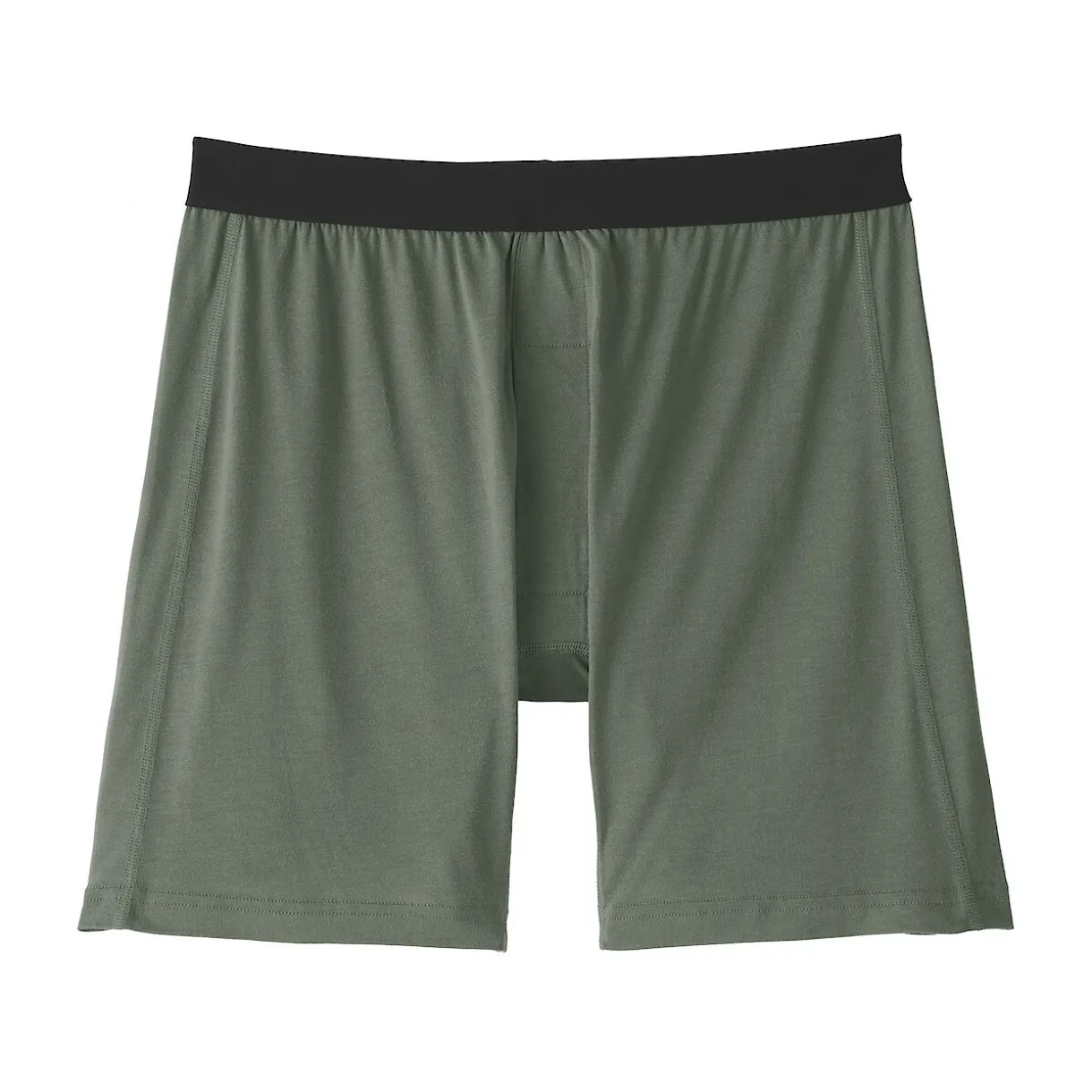 Boxer tricoté lisse en lyocell pour homme