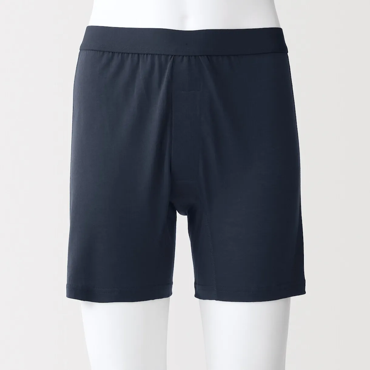 Boxer tricoté lisse en lyocell pour homme