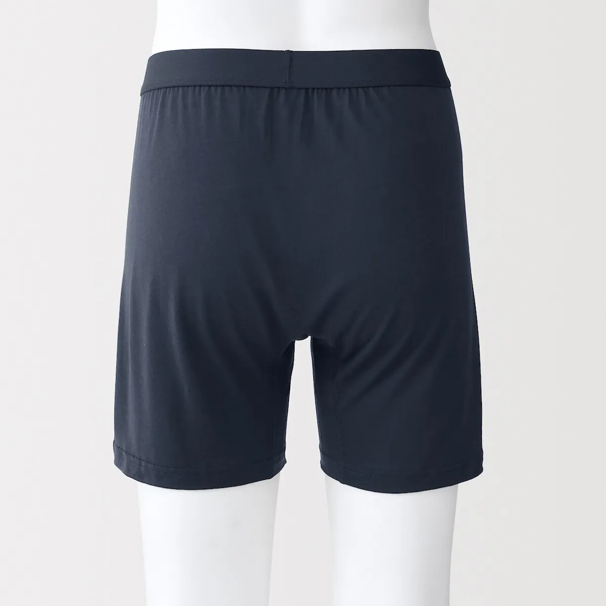 Boxer tricoté lisse en lyocell pour homme