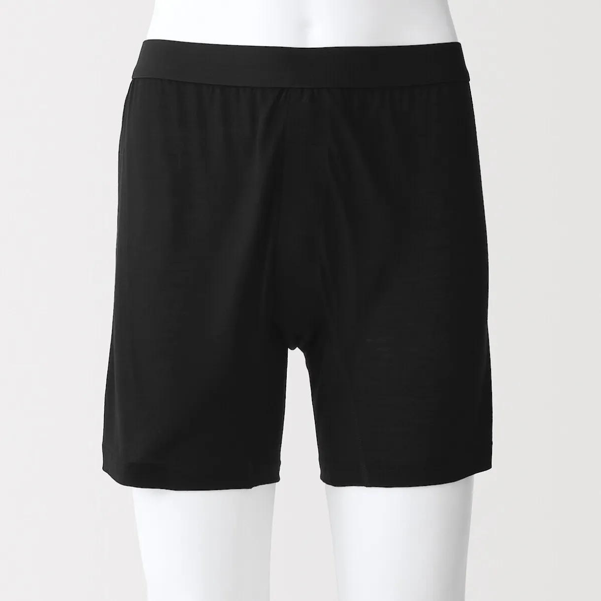 Boxer tricoté lisse en lyocell pour homme